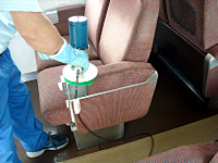 鉄道車両内特別清掃